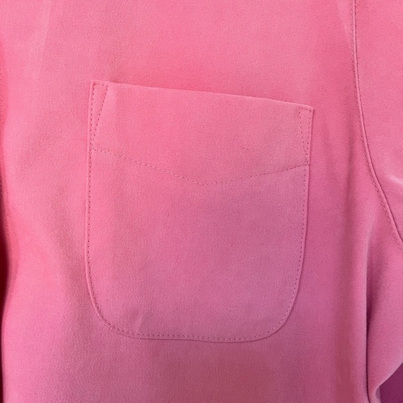 Vintage 80’s ~ Crazy Horse ~ Liz Claiborne Faux Suede Feel Pink Shacket ~ Medium - Picture 3 of 8